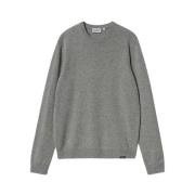 Wolmix Trui - Grijs Carhartt Wip , Gray , Heren