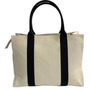 Pre-owned Canvas totes Balenciaga Vintage , Beige , Dames