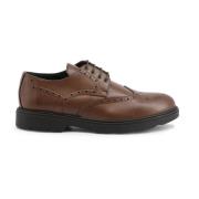 Bruin leren veterschoenen herfst/winter mannen Duca di Morrone , Brown...