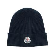 Wollen Muts Moncler , Blue , Heren