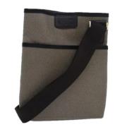 Pre-owned Canvas shoulder-bags Salvatore Ferragamo Pre-owned , Gray , ...