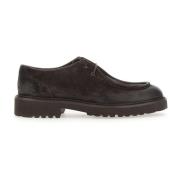 Bruine Platte Schoenen Doucal's , Brown , Heren