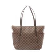 Pre-owned Canvas louis-vuitton-bags Louis Vuitton Vintage , Brown , Da...