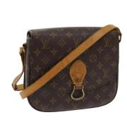 Pre-owned Canvas shoulder-bags Louis Vuitton Vintage , Brown , Dames