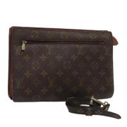 Pre-owned Canvas louis-vuitton-bags Louis Vuitton Vintage , Brown , Da...