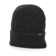 Bosgroene Wollen Blend Beanie Muts Woolrich , Green , Heren