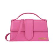 Neon Pink Crossbody Tas Jacquemus , Pink , Dames