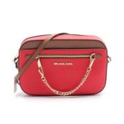 Pre-owned Leather shoulder-bags Michael Kors Pre-owned , Red , Dames