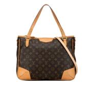 Pre-owned Canvas louis-vuitton-bags Louis Vuitton Vintage , Brown , Da...