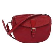 Pre-owned Leather shoulder-bags Louis Vuitton Vintage , Red , Dames