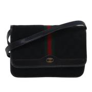 Pre-owned Canvas gucci-bags Gucci Vintage , Black , Dames