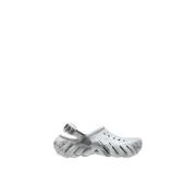 Marmeren Klomp Echo Urban Stijl Crocs , White , Heren