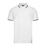 Katoenen Piqué Polo Shirt Hugo Boss , White , Heren