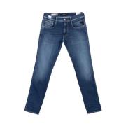 Hyperflex Hergebruikte Jeans Replay , Blue , Heren