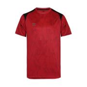 Sportieve Polyester Tee Umbro , Red , Heren