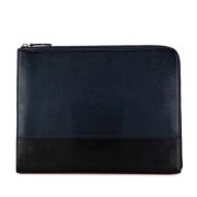 Pre-owned Leather clutches Dior Vintage , Black , Heren