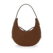 Bruine Hobo Handtas met Verstelbaar Handvat Osoi , Brown , Dames