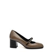 Bruine lakleren pumps L'arianna , Brown , Dames