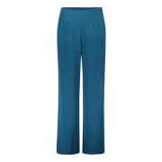 Regular Fit Culotte Broek Betty Barclay , Blue , Dames