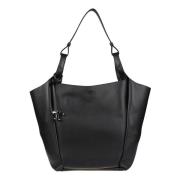 Stijlvolle Medium Tas Tod's , Black , Dames