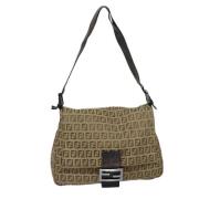 Pre-owned Canvas fendi-bags Fendi Vintage , Brown , Dames