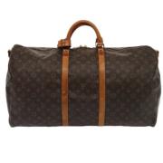 Pre-owned Canvas travel-bags Louis Vuitton Vintage , Brown , Dames