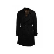 Trenchcoat Burberry , Black , Heren