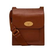 Kleine Antony Eiken Leren Tas Mulberry , Brown , Heren