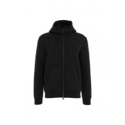 Technische Hoodie met Rits People of Shibuya , Black , Heren