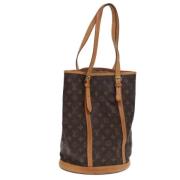 Pre-owned Canvas louis-vuitton-bags Louis Vuitton Vintage , Brown , Da...