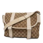 Pre-owned Canvas gucci-bags Gucci Vintage , Brown , Dames