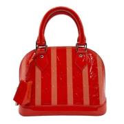 Pre-owned Leather louis-vuitton-bags Louis Vuitton Vintage , Red , Dam...