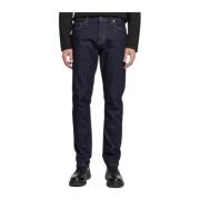 Slim Fit Rinse Blue Jeans Calvin Klein , Blue , Heren