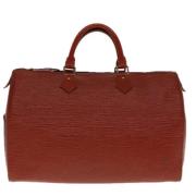 Pre-owned Leather louis-vuitton-bags Louis Vuitton Vintage , Brown , D...