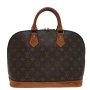 Pre-owned Canvas louis-vuitton-bags Louis Vuitton Vintage , Brown , Da...