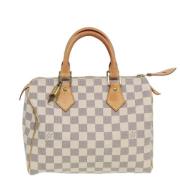 Pre-owned Canvas louis-vuitton-bags Louis Vuitton Vintage , Gray , Dam...