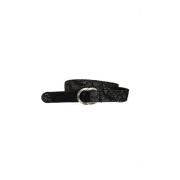 Echt Leren Riem - Stijlvol Model Byblos , Black , Dames