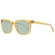 Gele Herenzonnebril Vierkant Frame Guess , Yellow , Heren