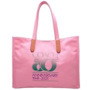 Pre-owned Canvas totes Coach Pre-owned , Pink , Dames