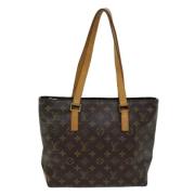 Pre-owned Canvas totes Louis Vuitton Vintage , Brown , Dames