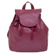 Pre-owned Leather backpacks Bally Pre-owned , Pink , Dames