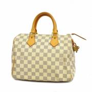 Pre-owned Fabric louis-vuitton-bags Louis Vuitton Vintage , White , Da...