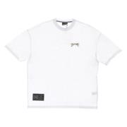 Wit Tee met Geborduurd Logo Dolly Noire , White , Heren