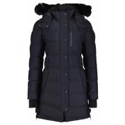 Tijdloze Parka met Dons- en Veren Vulling Moose Knuckles , Black , Dam...