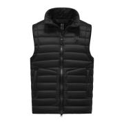 PrimaLoft® Gevulde Hooded Vest BomBoogie , Black , Heren