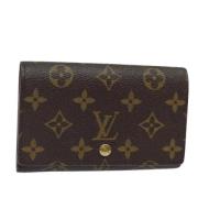 Pre-owned Canvas wallets Louis Vuitton Vintage , Brown , Dames