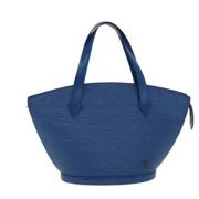 Pre-owned Leather louis-vuitton-bags Louis Vuitton Vintage , Blue , Da...