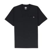 Mannen Zak Tee in Zwart Dickies , Black , Heren