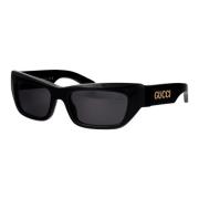 Stijlvolle zonnebril Gg1296S Gucci , Black , Heren