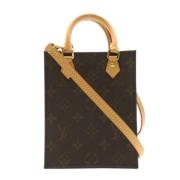 Pre-owned Leather louis-vuitton-bags Louis Vuitton Vintage , Brown , D...